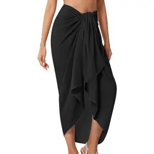 Women's Swimsuit Cover Up,Beach Sarong Wrap Bottom Coverup for Women Short Skirt