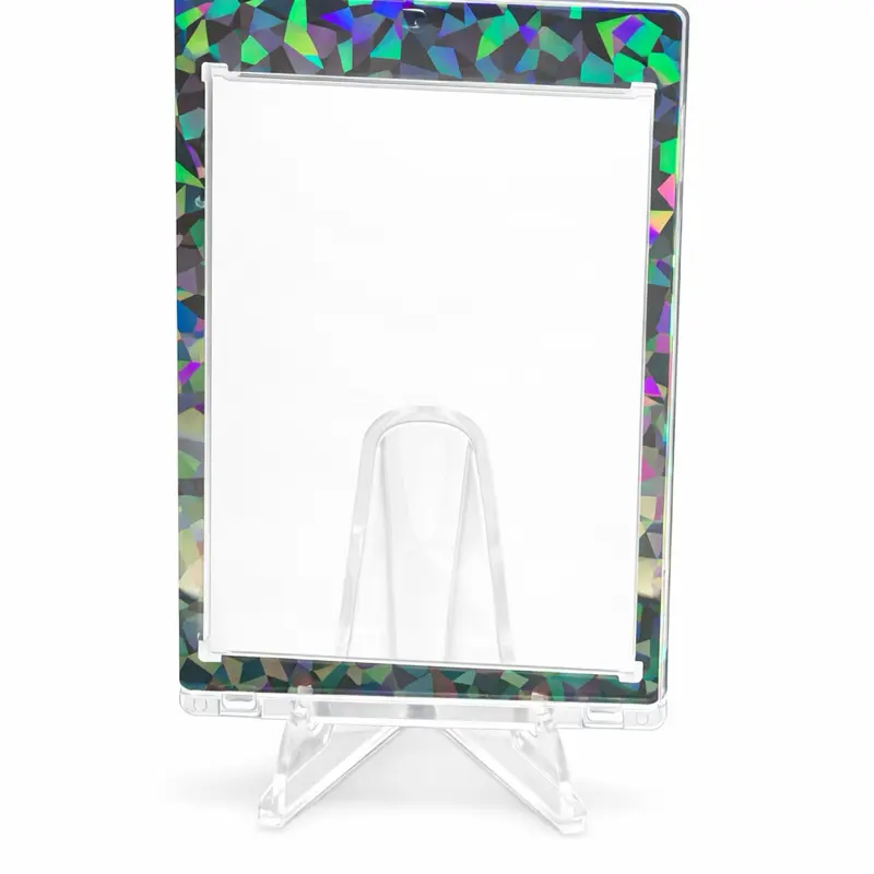 Cracked Ice Magnetic Card Display Case (35–55pt) - TikTok Shop