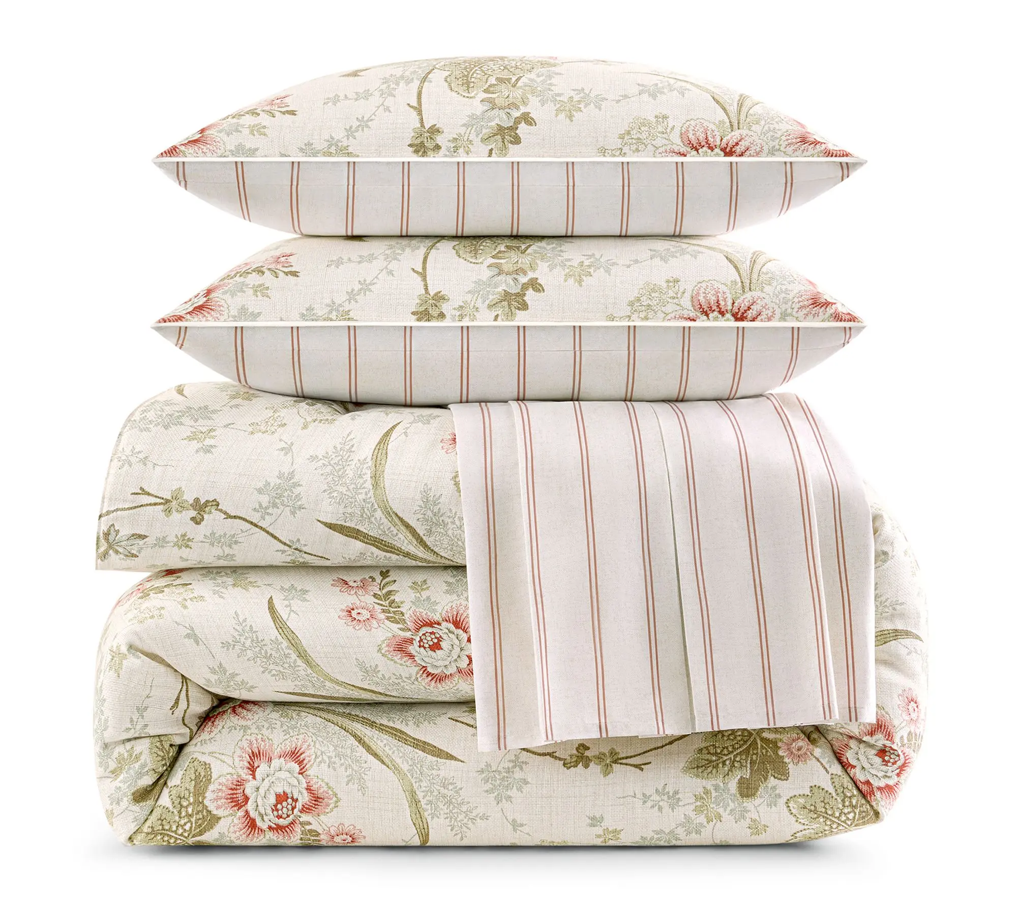 Waverly 4PC 100% Cotton Comforter Set King