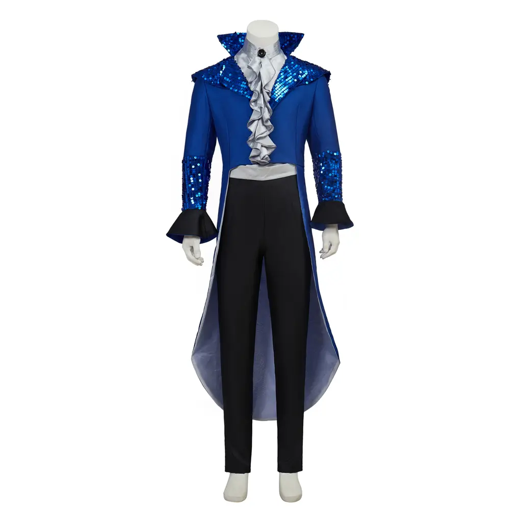 Men‘s Jareth Costume Goblin King Uniform Full Set Halloween Carnival Suit