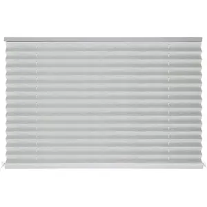 RV Blinds for Camper Windows 32" W x 24" L,RV Pleated Shades for Camper Windows,Blinds Shade for Travel Trailer Motorhome,Gray
