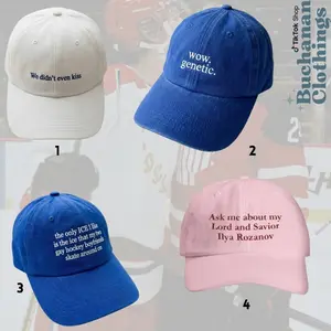 Hoockey Romance Heatedd Riivalry Movie Couple Hat Hollanov Hat Ilya Rozanov & Shane Hollander Cap, Hockey Romance Bookish, Booktok