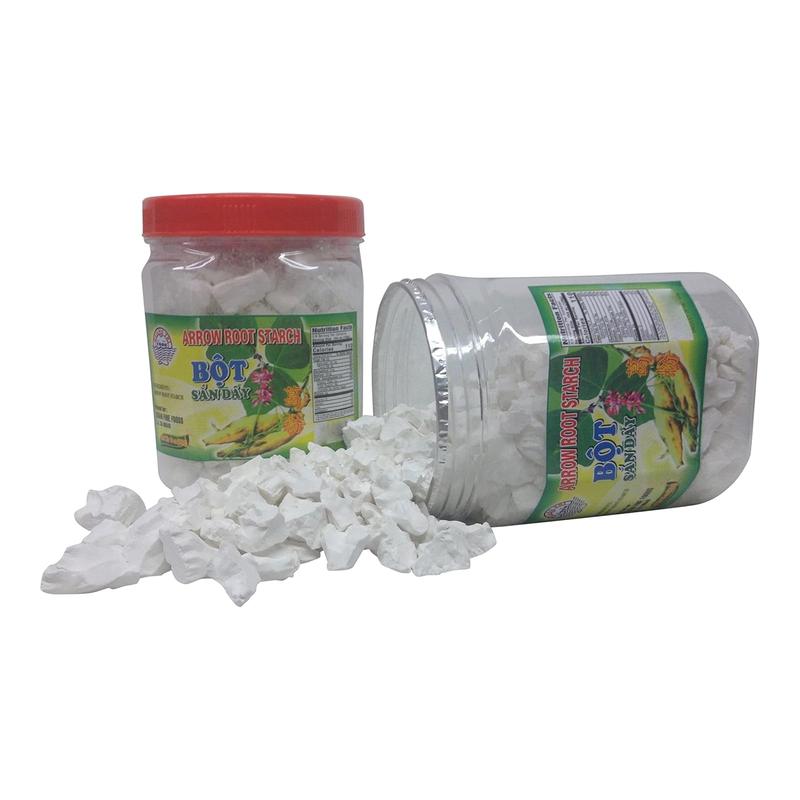 Arrowroot Starch, Bot San Day, Gluten Free Thickener, 14 Ounce, Pack of 2