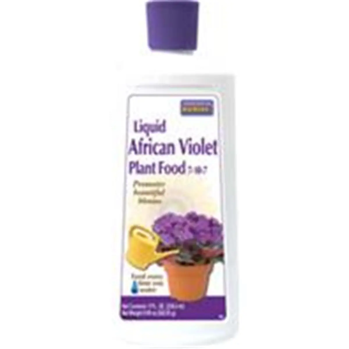 Bonide Products 917509 Ready-to-Use Liquid African Violet Plant Food, 7-10-7 High P-Content Formula, 8 oz Garden Fertilizer for Regular Watering Feeding