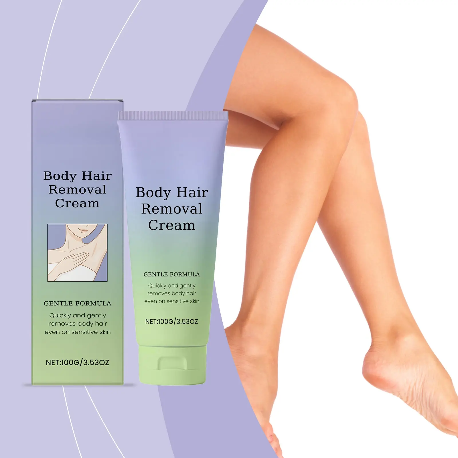 Cyperus Oil Hair Removal CreamPainless Hair Removal Reduces Regrowth SilkySmooth Skin For Legs Arms Underarms BikiniArea Long Lasting Hair Free For Women MenUse Natural Extracts Vegan Friendly GentleDepilatory