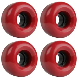 62mm x 38mm 83A 220C Red  Wheels (Set of 4)