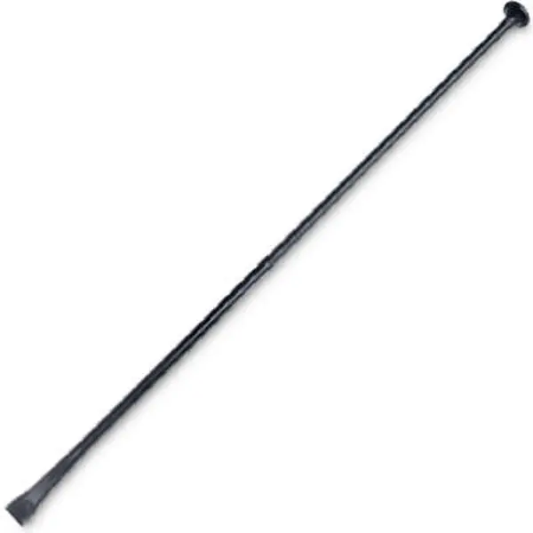 212 MAIN Truper TB175C Taper Post Hole Digging Bar - 72x0.75 in, Tamping End, Construction Tools for Outdoor Post Digging