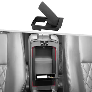 For 2011-2020 Jeep Grand Cherokee/Dodge Durango Hidden Center Console Armrest Box Storage Organizer