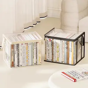 Storage Organization Large Clear Plastic Storage Box, Heavy-Duty Tote with Hinged Lid, High Capacity Organizer for Home Camping Travel Attic Moving, Home Essentials