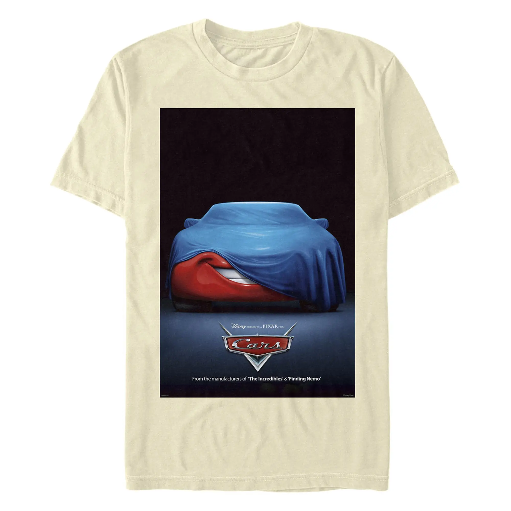 Men's Cars Lightning McQueen Original Poster T-Shirt