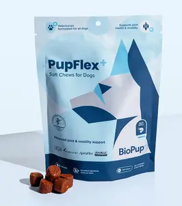 BioPup - PupFlex+ Scientifically Proven Dog treats for Healthy Joints & Mobility - 60 Tasty Soft Chews