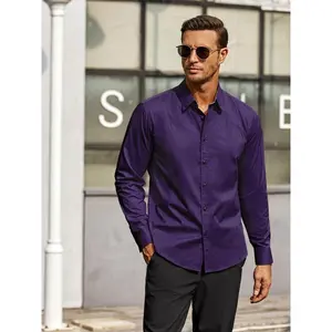 [Easter] Men'S Business Dress Shirt Long Sleeve Casual Slim Fit Button Shirt  Cotton Top thirteen  tracy  star  shirt spooky pokemon hawaiian shirt funny teacher Bonefish Short Men's tropical print short sleeve shirt