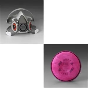 3M  Respirator Half Mask P100 Large