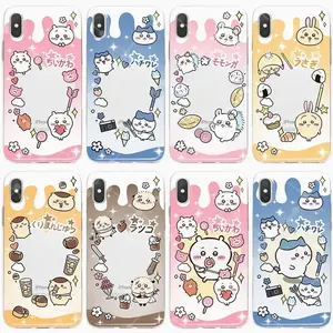 Chiikawa Cute Hot Hachiware Usagi‌ Momonga Phone Case for iPhone Xsmax to 17 –  SS Galaxy S21 to S25 Ultra, Plus with Suction