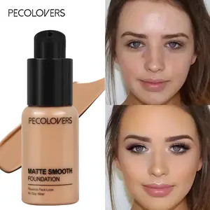 1PC Full Coverage Flawless Liquid Foundation Makeup - Creamy Texture, Moisturizing, Waterproof and Long-Lasting Concealer, Lightweight Formula - Suitable for All Skin Types, Flawless Skin Finish
