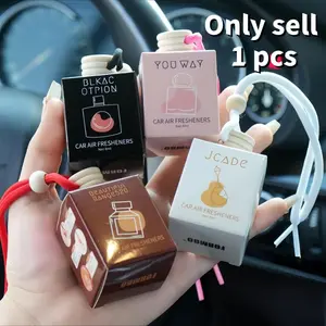 Car Air Freshener Liquid 8ML, Car Fragrance, Car Perfume, Long-Lasting Scent, 4 Fragrances Available, Suitable for Vehicles, Home & Office Use