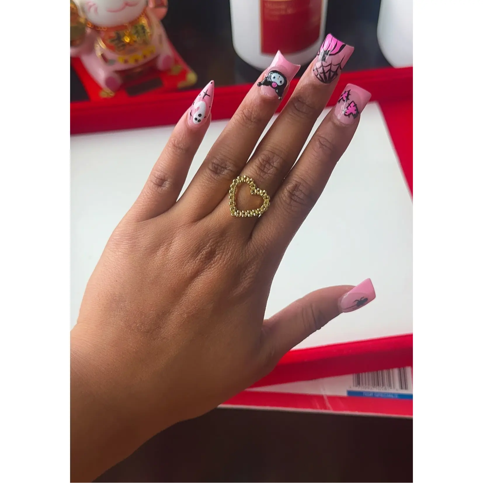 Rolly Heart Ring Rolly Heart Ring