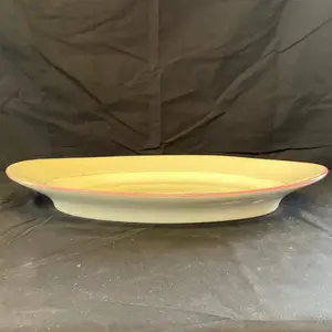 Antique Haviland Limoges Rose Pattern w/ Pink Accents Oval Serving Platter
