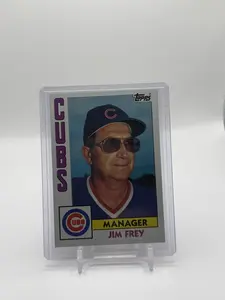 1984 Topps Jim Frey #132 Manager Baseball Card Chicago Cubs Vintage
