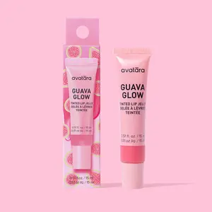 Avatara Guava Glow Tinted Lip Jelly - Moisturizing & Hydrating Tinted Lip Color for Comfort and Hydration