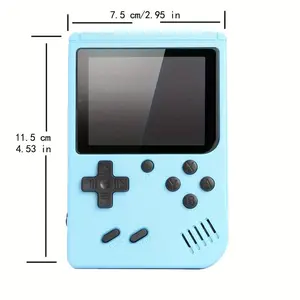 2026 NEW 400 Games In One Portable Mini Electronic Video Game Player Kids Electronic Game Toy For Children Handheld Game Console Adjustab