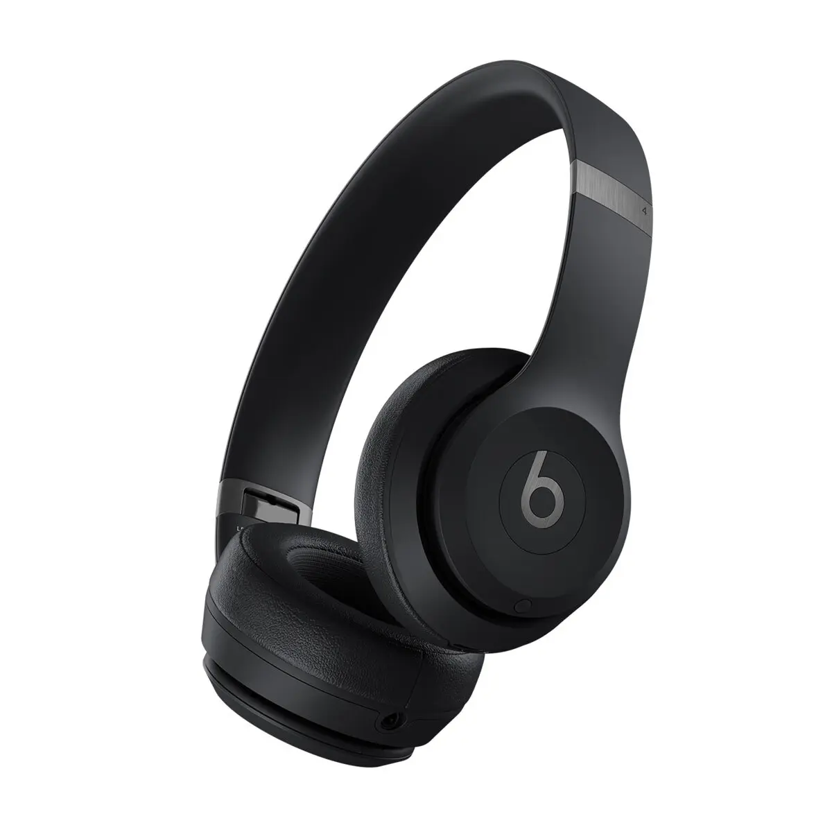 Beats Solo 4 - Wireless On-Ear Bluetooth Headphones, Up to 50-Hour Battery Life, Ultra-Lightweight Comfort, Powerful and Balanced Sound, Apple & Android Compatible - Matte Black (LC)