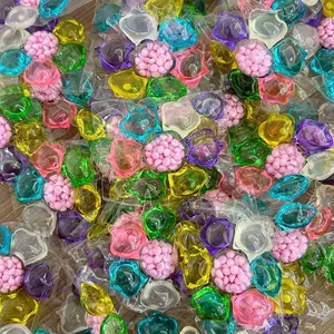 7-in-1 Laundry Pods, Laundry Balls, Laundry Capsules, 50pcs/120pcs, Softening & Color Protection, Powerful Stain Rentibacterial & Anti-mite, Cleansing & Fragrance, Laundry Tools & Accessories
