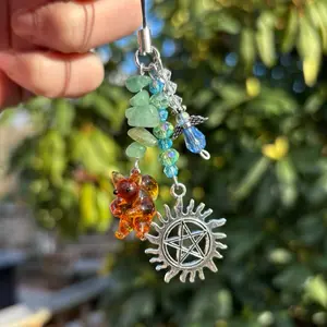 Dean/Castiel phone charm