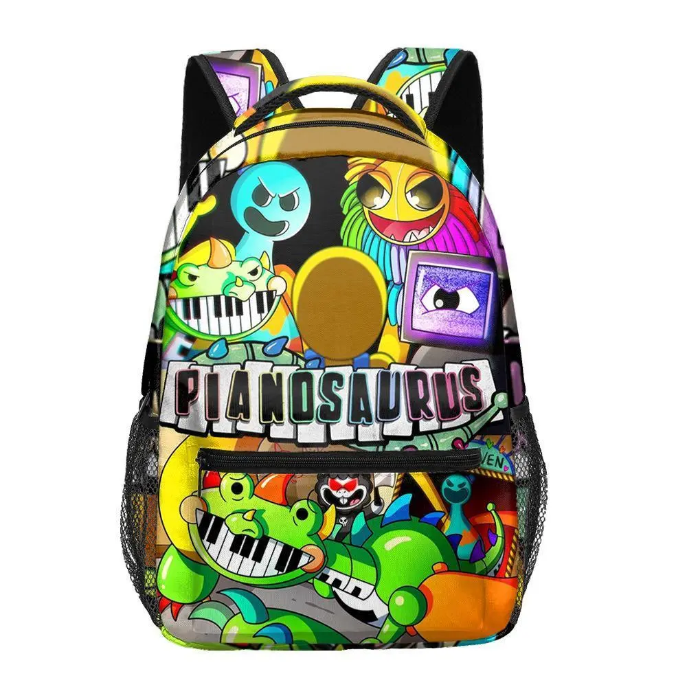 Sprunki Incredibox 4 Anime Backpack for WomenMenTeens, Day Packs Knapsacks Casual Backpacks Gift for Gym Travel Camping Outdoor Work Business