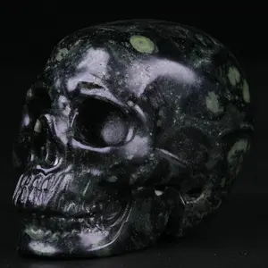 2.0 " Kambaba Jasper Carved Crystal Skull,Super Realistic, Crystal Healing