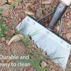 Farm Cleaning Shovel, Mn Steel Manure Scoop, Home Use Garden Tool, Lawn Garden Tool, Snow Removal Spade, Durable Animal Waste Cleaner, Durable Gardening Tool, Garden Tools House