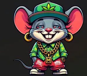 Urban Mouse Ready to Press Heat Transfer DTF Transfer - Direct to Film