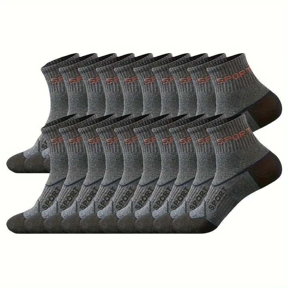 20 Pairs Of Dark Gray