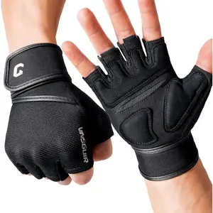 Weight Lifting Gloves with Wrist Support for Men and Women - Gym, Training, Cycling, Pull-ups, Rowing, Climbing