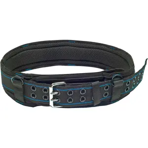 3 inch Padded Tool Belt Work Tool Belt for Heavy Duty Work(Blue and Black)