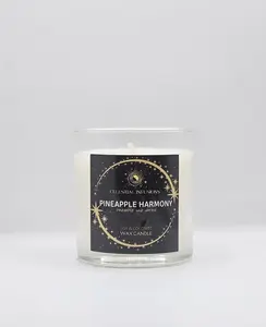 Pineapple Harmony Scented Candle (8oz)- Home Decor