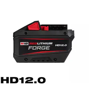 Milwaukee M18 18V Lithium-Ion REDLITHIUM FORGE HD 12.0 Ah Battery Pack