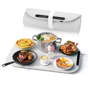 INKBIRD Food Warmer Pad Silicone Electric Heating Tray Portable Design for Everyday Use Ideal for Buffets and Family Gatherings Rapid Full Coverage Heating