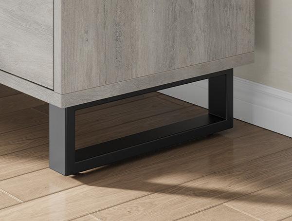 【GARVEE】5-Drawer Wooden Tall Dresser,  Anti-Tip Closet Organizer, Modern Chests of Drawers with Adjustable Legs, for Bedroom, Living Room, Entryway, Grey