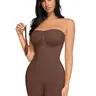 FeelinGirl Strapless Shapewear Bodysuit with Breast Support and Buttocks Lifting - Comfortable Fabric Womenswear Light Basic table Fabric Womenswear Light Basic newarrivals SohoChic