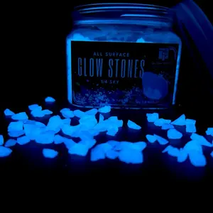 Sky Glow Stones - 1lb Jar - 1/4 inch - Perfect for landscape and hardscape
