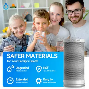 2Pcs Removable Tap Purifier Cartridge, Detachable Faucet Filter Water Filter Tap Cleaner Replacement Faucet Accessories for Bathroom Kitchen Washing Room