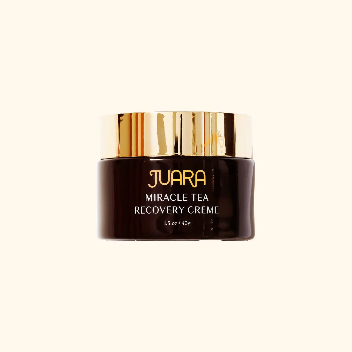 JUARA Miracle Tea Recovery Creme - Anti-Aging Bio-Retinol & Fermented Tea Moisturizer, Firming Smoothing 1.5 oz Light Lavender Face Cream for Dry Menopausal Skin, Hydrating, Fragranced, Facial Cleanser with Rice & Clove (Silicone-Free), Fragrance, Oil