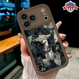 Dark Medusa Collage Gothic Aesthetic Smartphone Case for iPhone 17,16,15,14 Pro Max,13,12,11,XR,XS Plus,Air - Slim,Shockproof,Anti-Drop,Durable TPU Cover for Cellphone,Handheld Devices & Mobile Accessories