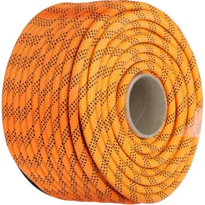 VEVOR Double Braided Polyester Rope, 1/2 inx 220 ft, 48 Strands, 8000 LBS Breaking Strength Outdoor Climbing Rope, Arborist Rigging Rope for Rock Hiking Camping Swing Rappelling Rescue, Orange/BlackVEVOR Super Brand Day