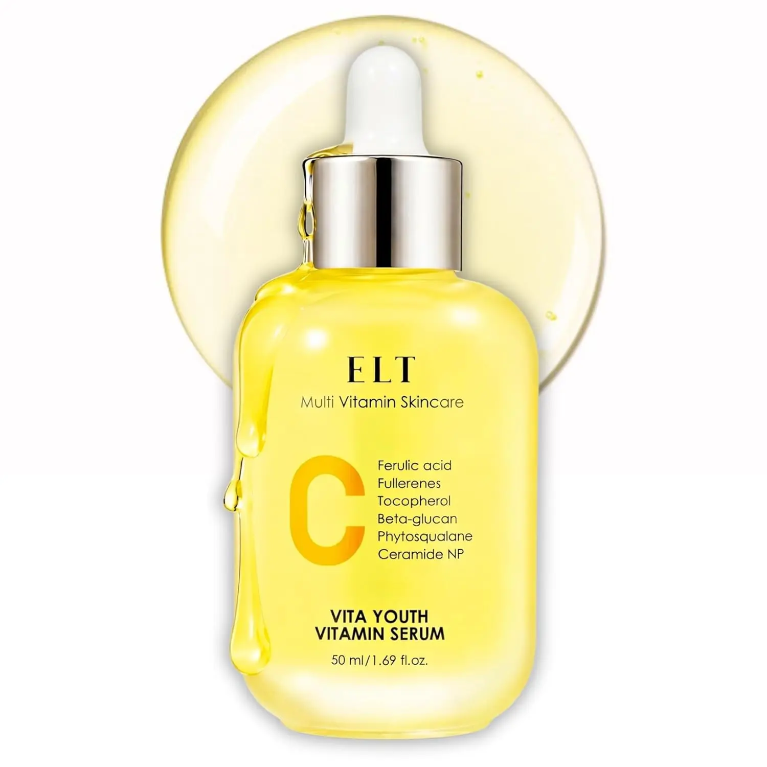 ELT Vita Youth Vitamin C Serum 50ml with Ferulic Acid & Beta-Glucan