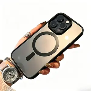Clear Magnetic Phone Case Compatible with iPhone 17 Pro Max, Air,16, 15, 14, 13, 12, 11, 7/8/SE2/SE3 and Other Models, Including Mini Version and Pro Model, Designed to Resist Impact