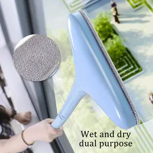 Household Cleaning Window Washing Brush Home Dust Removal For Gauze Window Glass Wet And Dry Cleaning Brush Kitchen Accessories Squeegee Scrubber