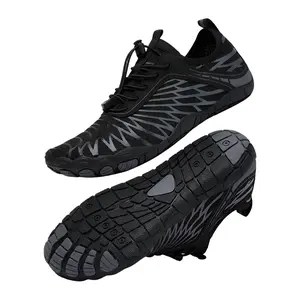 Barefoot Training Shoes Zero Drop Cross Trainer with Wide Toe Box for Deadlifts Squats Gym Workout Essential Minimalist Sneakers for Women Breathable Non-Slip Lightweight Water Shoes