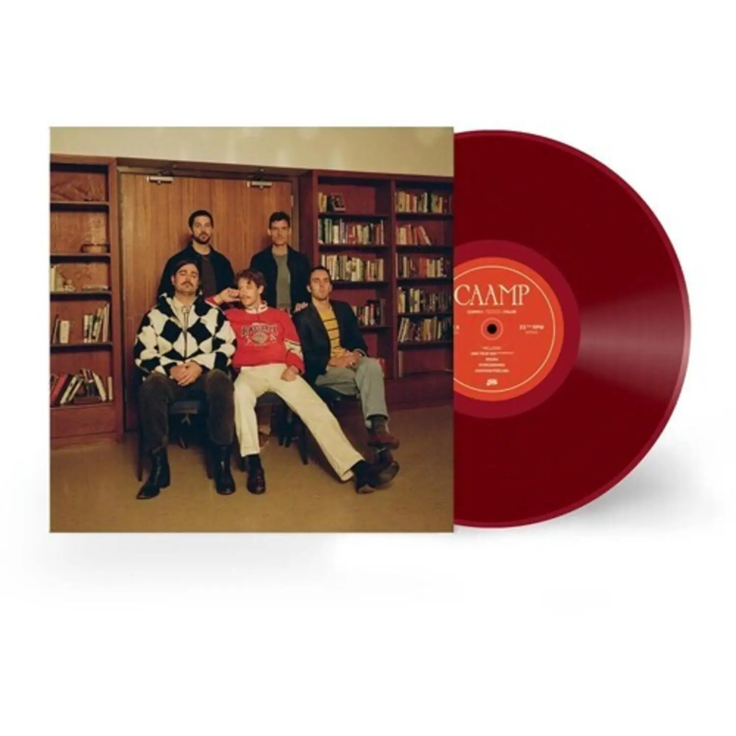 Caamp - Copper Changes Color  [VINYL RECORD - LP] Colored Vinyl, Red